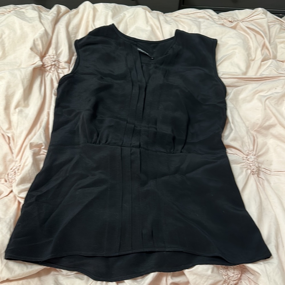 Derek Lam black blouse size small work blouse